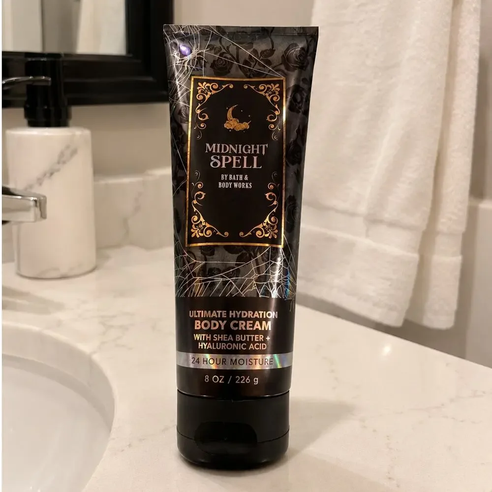 NEW! Bath & Body Works Midnight Spell Halloween Body Care Cream Lotion Fragrance